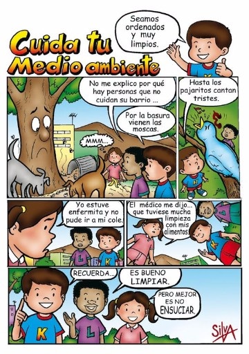 historietas del medio ambiente en español