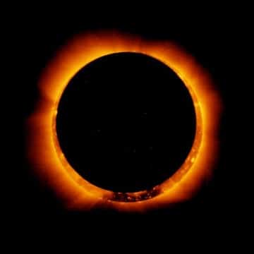 imagenes de eclipse de sol luna