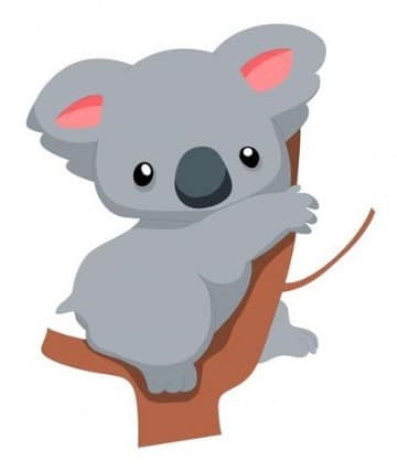 imagenes de koalas animados tiernos