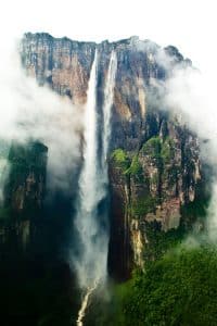 la catarata mas alta del mundo salto de angel