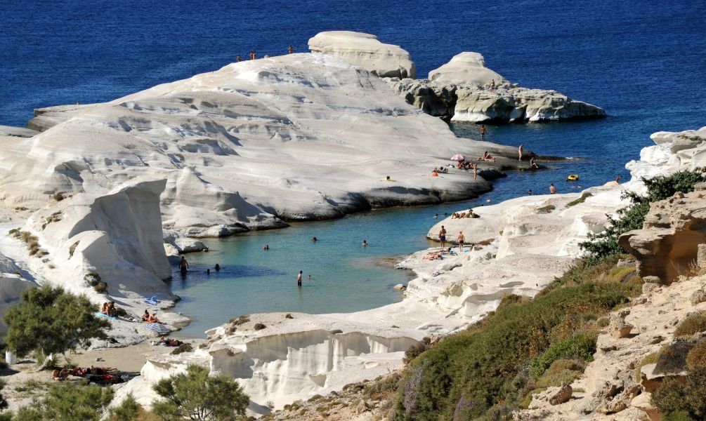 las 10 mejores playas del mundo Sarakiniko Grecia