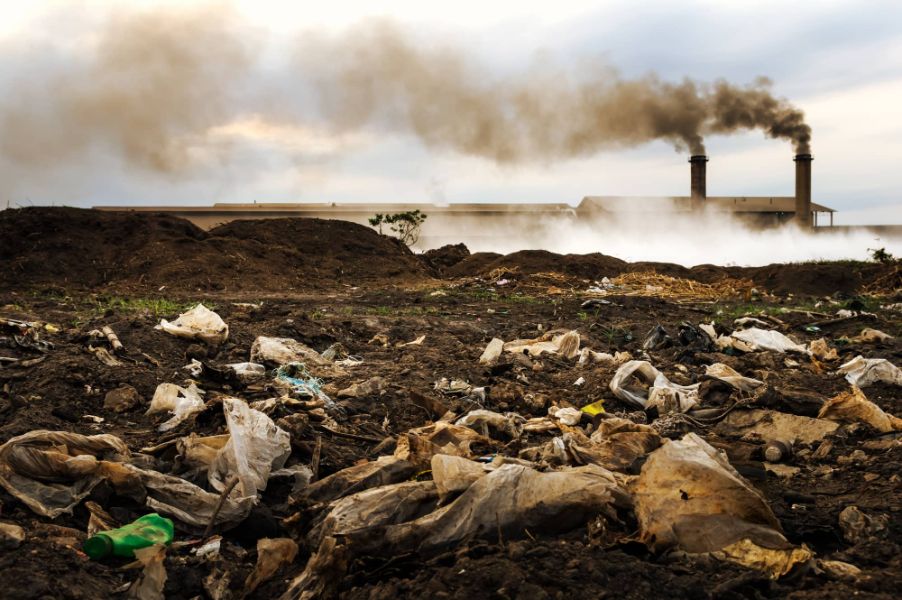 imagenes del medio ambiente contaminado suelo