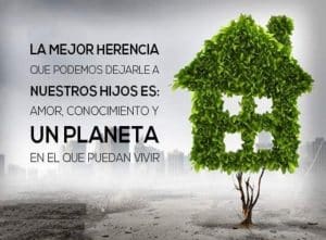 mensajes para proteger el medio ambiente poster