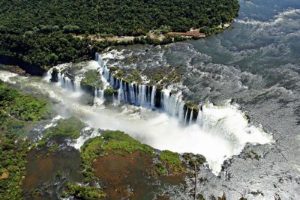 cataratas del iguazú argentina foto aerea