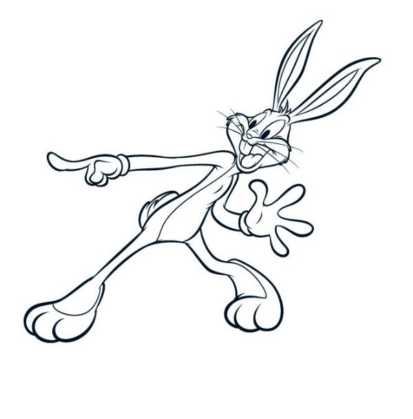 imagenes de conejos para dibujar bugs bunny