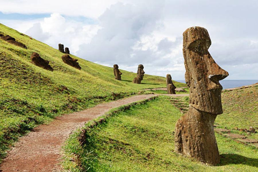 imagenes de la isla de pascua parque nacional Rapa Nui