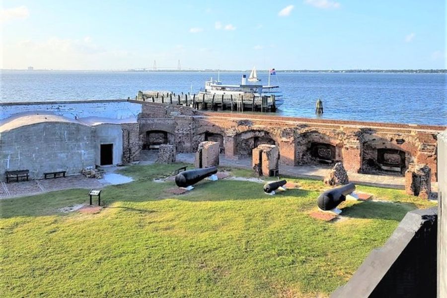 lugares historicos de estados unidos parque nacional Fort Sumter