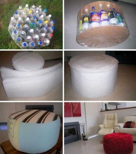 reciclar botellas de plastico muebles