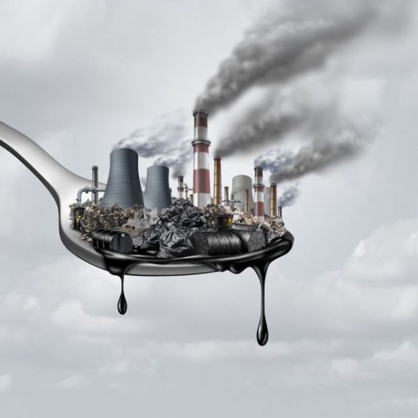 efectos de la contaminación atmosférica creativas ilustraciones