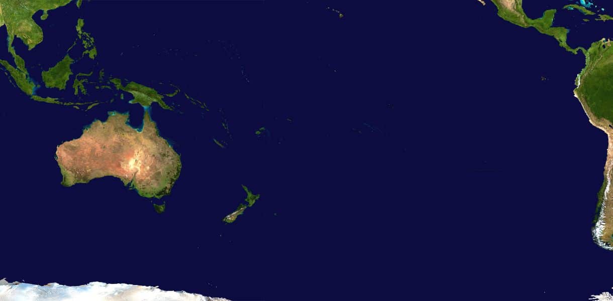 imágenes del océano pacifico imagen satelital