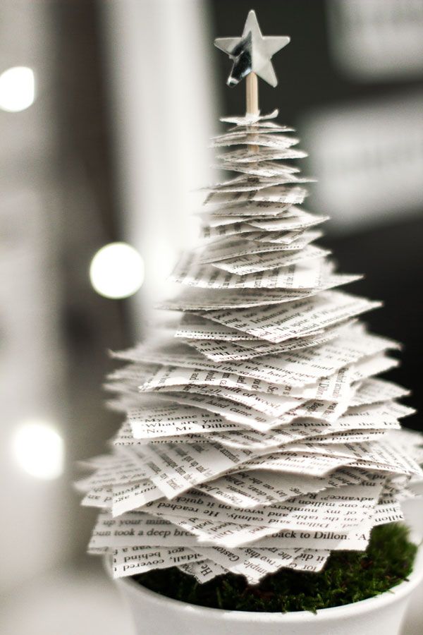 adornos de navidad con reciclaje pequeñas ideas para oficina