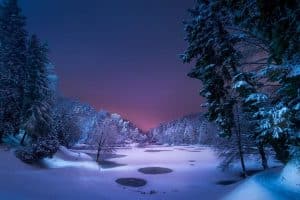 imágenes de paisajes con nieve fondos de pantalla