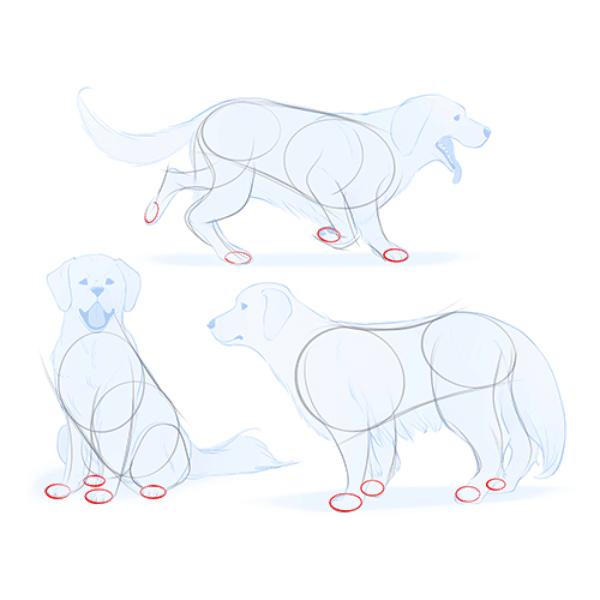 dibujos para pintar perros plantilla
